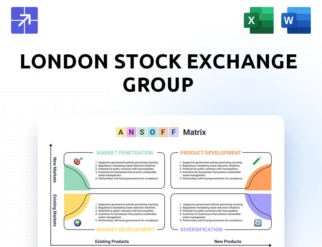 Lseg Ansoff Matrix