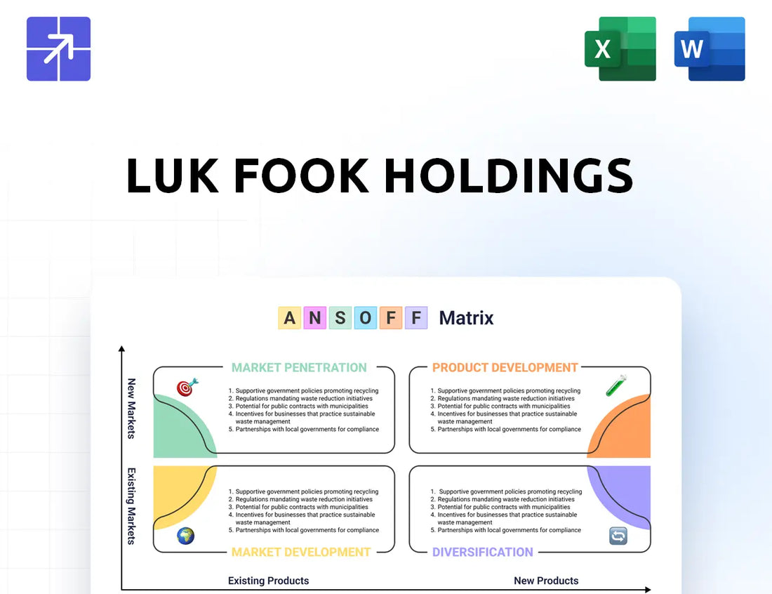 Lukfook Ansoff Matrix