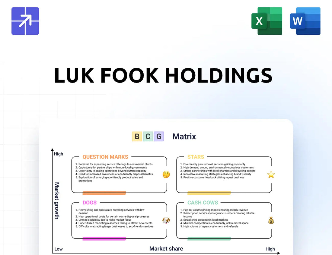 Lukfook Bcg Matrix