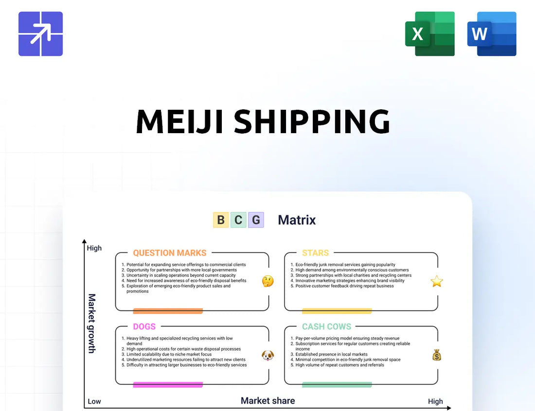 Meiji Group Bcg Matrix