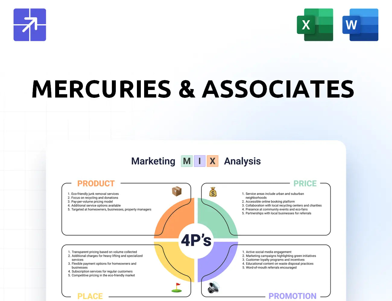 Mercuries Marketing Mix