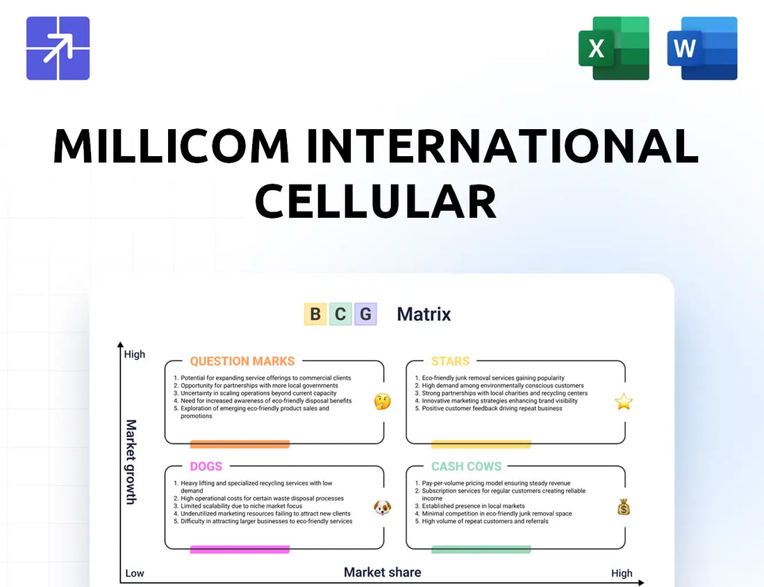 Millicom Bcg Matrix