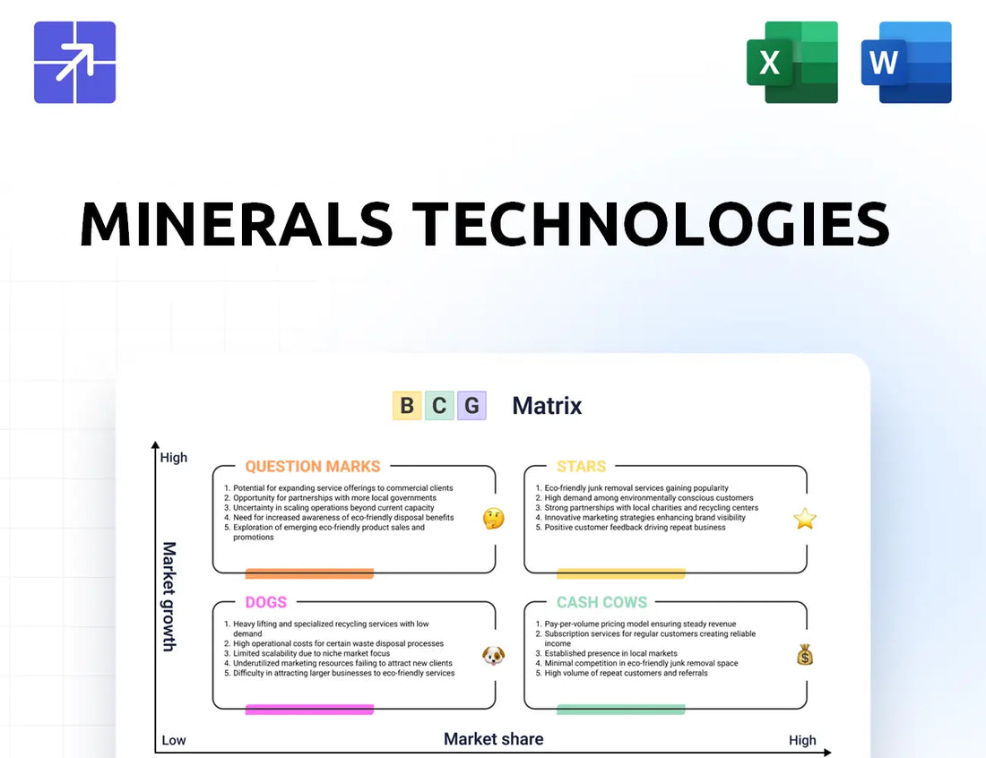 Mineralstech Bcg Matrix