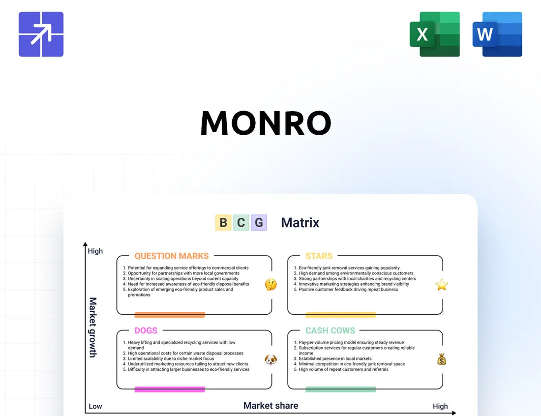 Monro Bcg Matrix