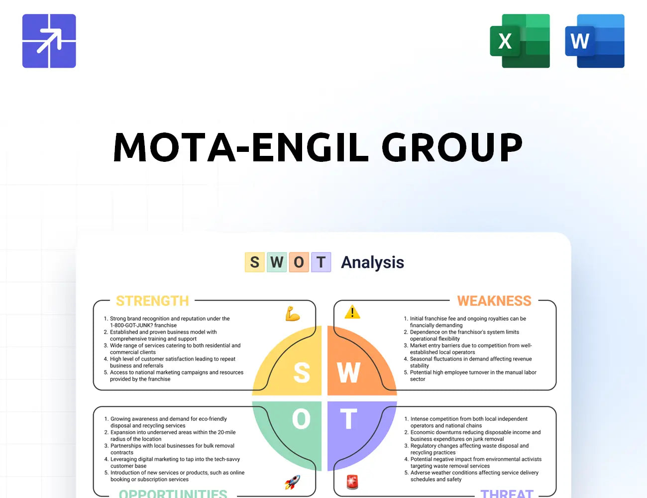 Mota Engil Swot Analysis