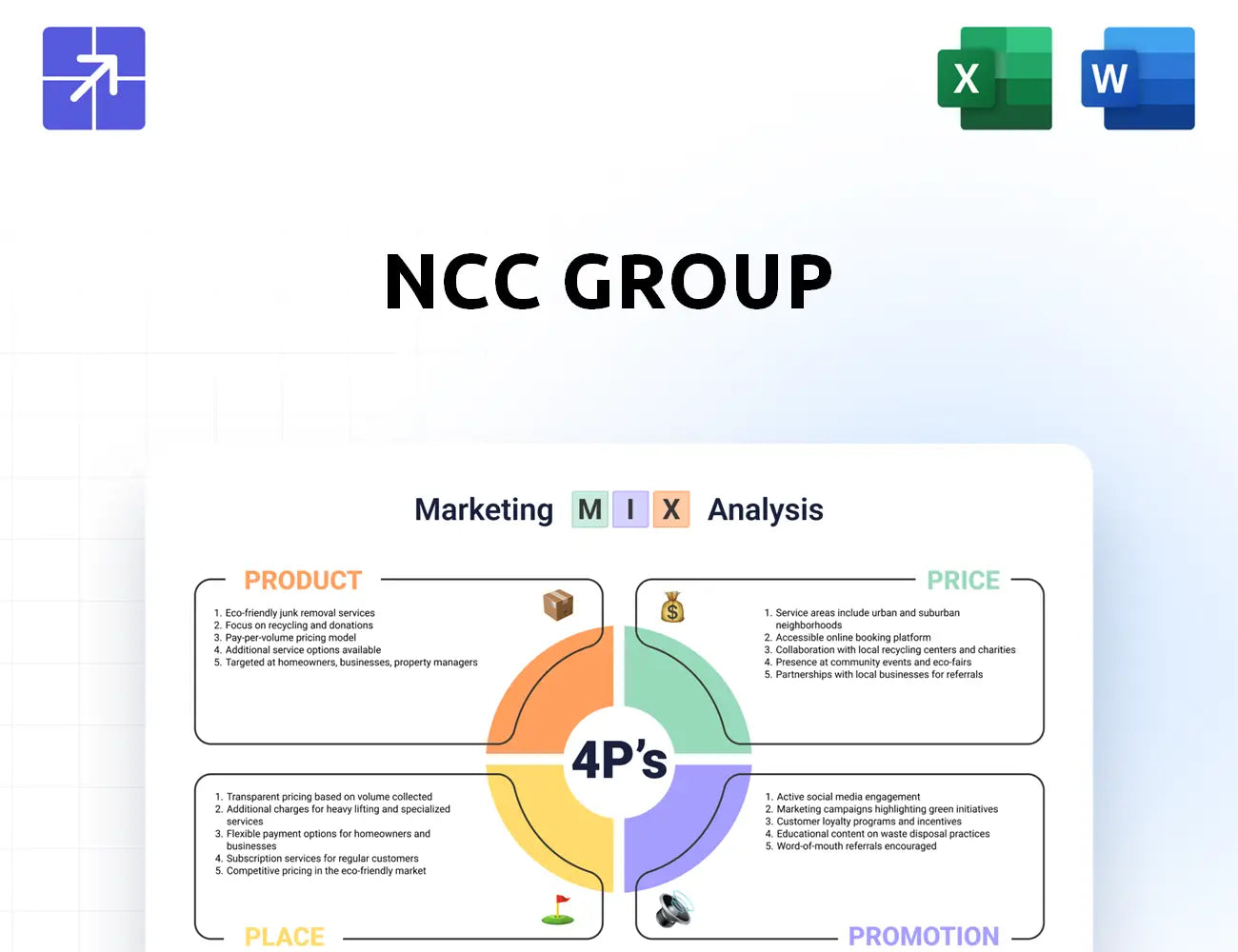 Nccgroup Marketing Mix
