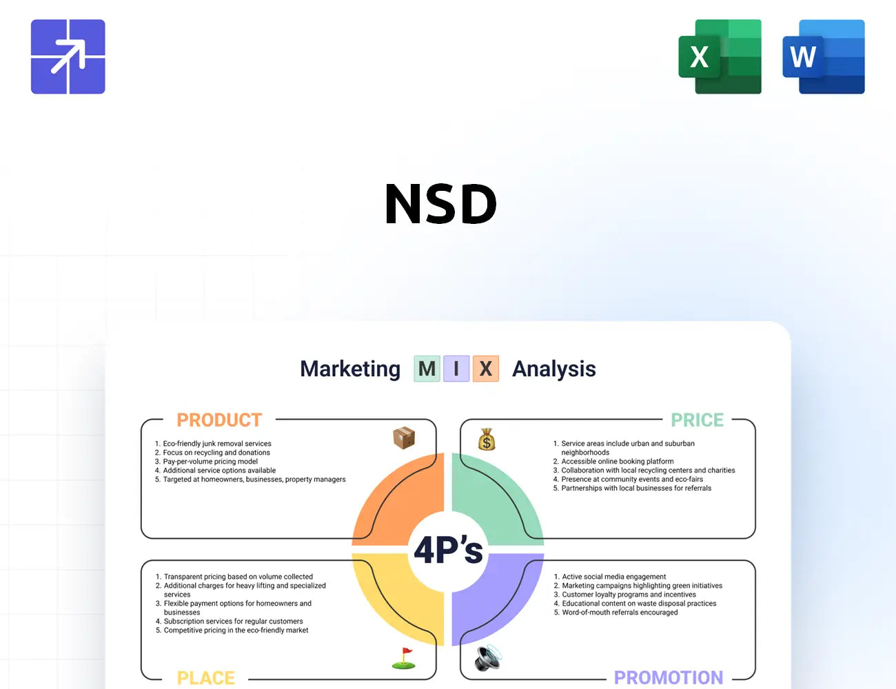 Nsd Marketing Mix
