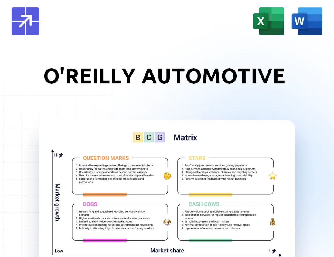 Oreillyauto Bcg Matrix