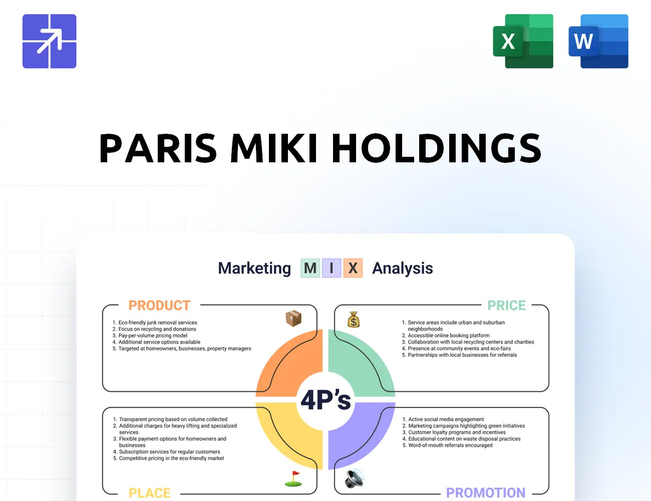 Paris Miki Marketing Mix