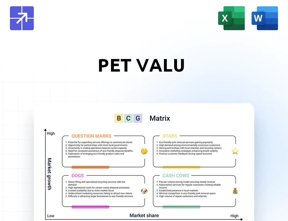 Petvalu Bcg Matrix