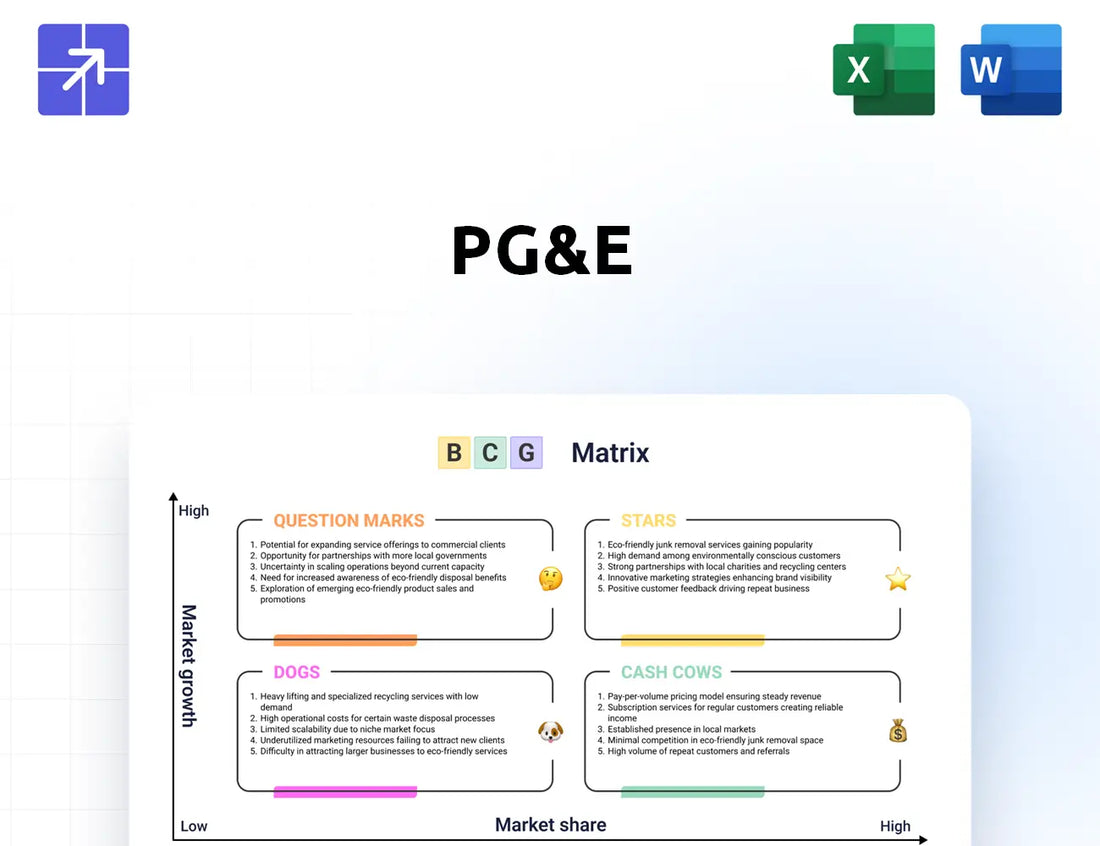 Pge Bcg Matrix