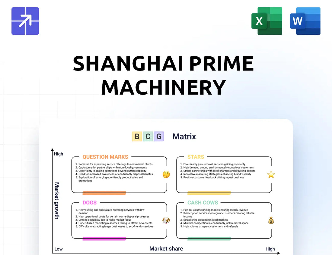 Pmcsh Bcg Matrix