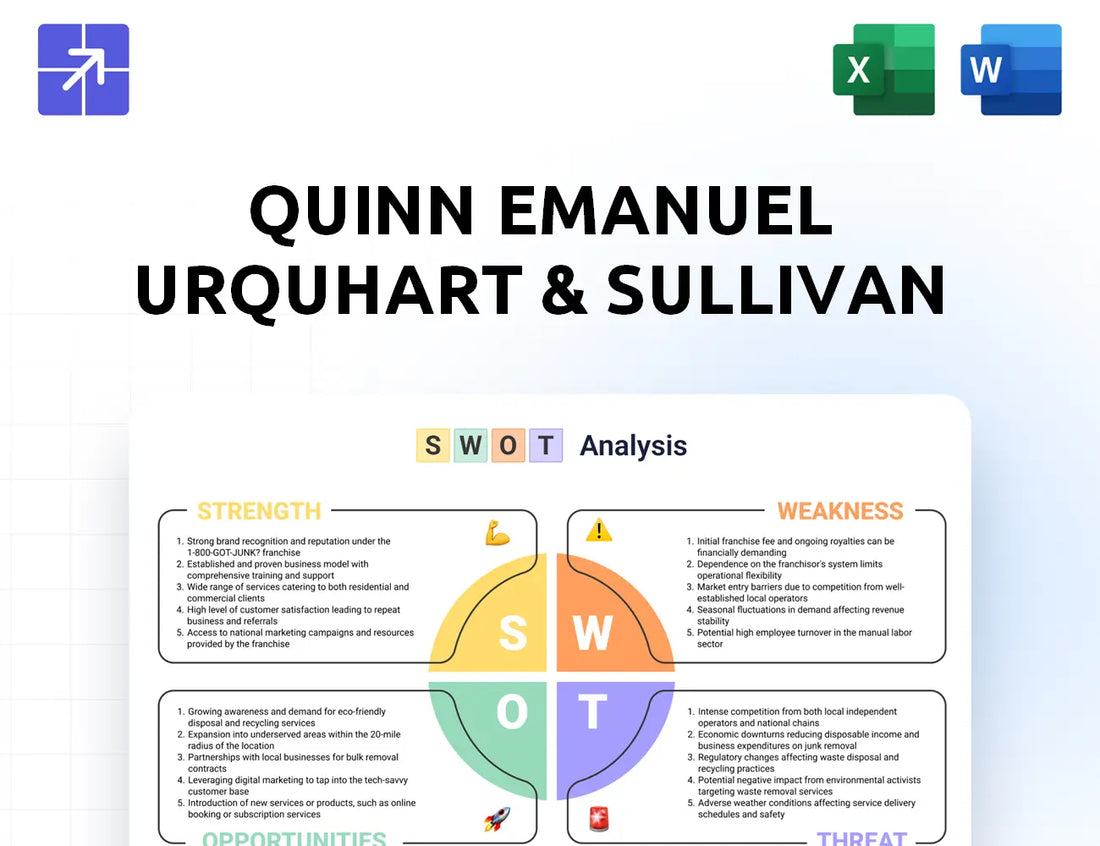 Quinnemanuel Swot Analysis