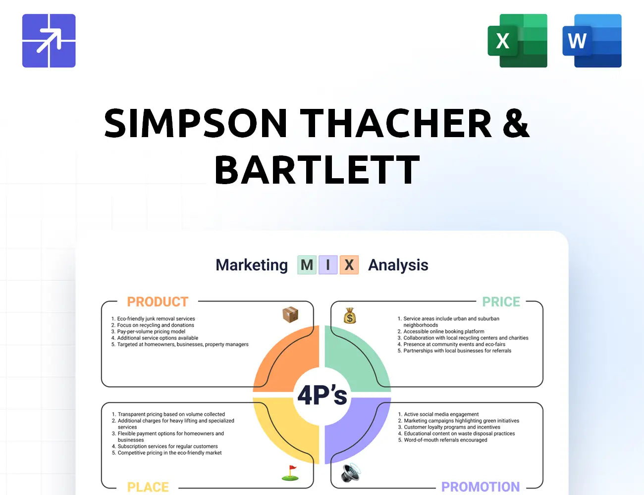 Simpsonthacher Marketing Mix