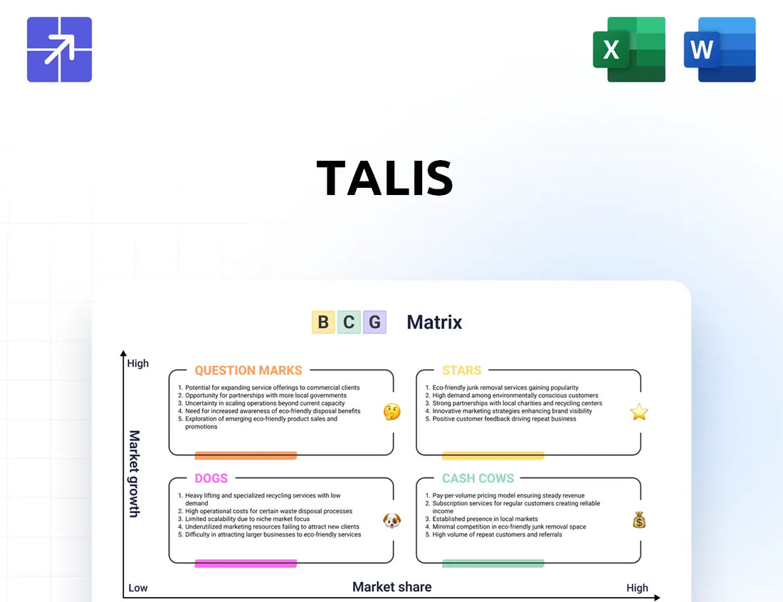 Talis Group Bcg Matrix