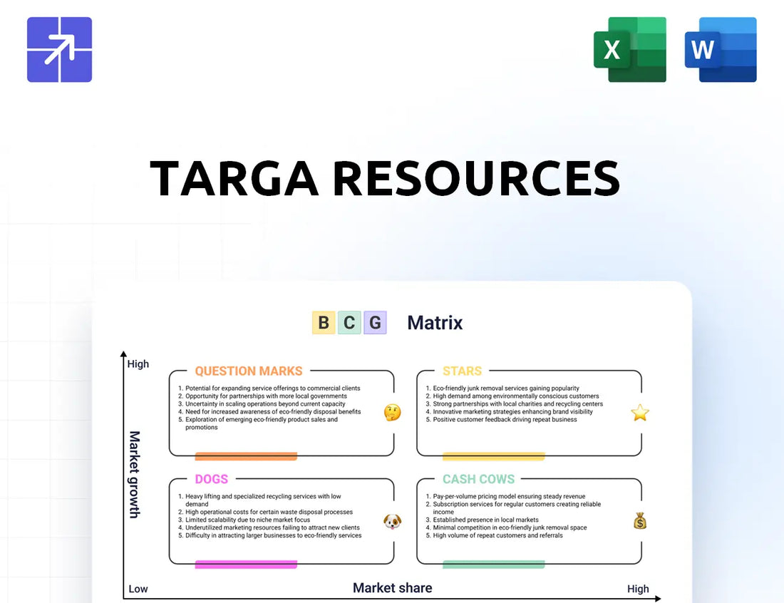 Targaresources Bcg Matrix