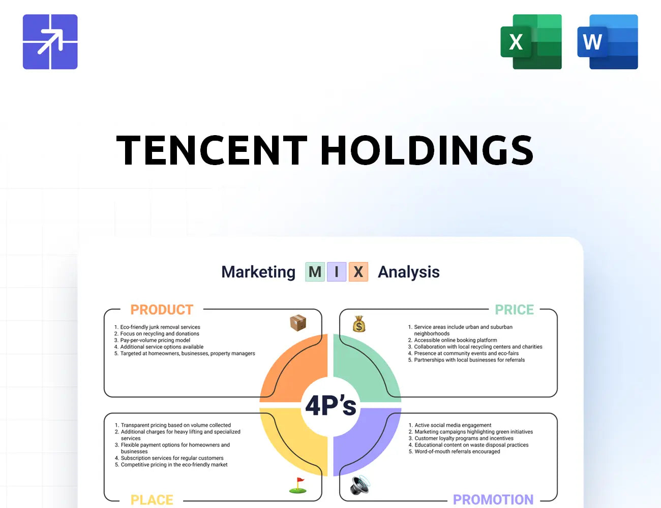 Tencent Marketing Mix