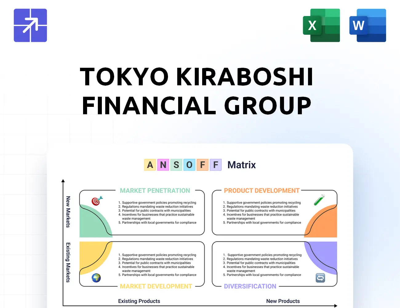 Tkfh Ansoff Matrix