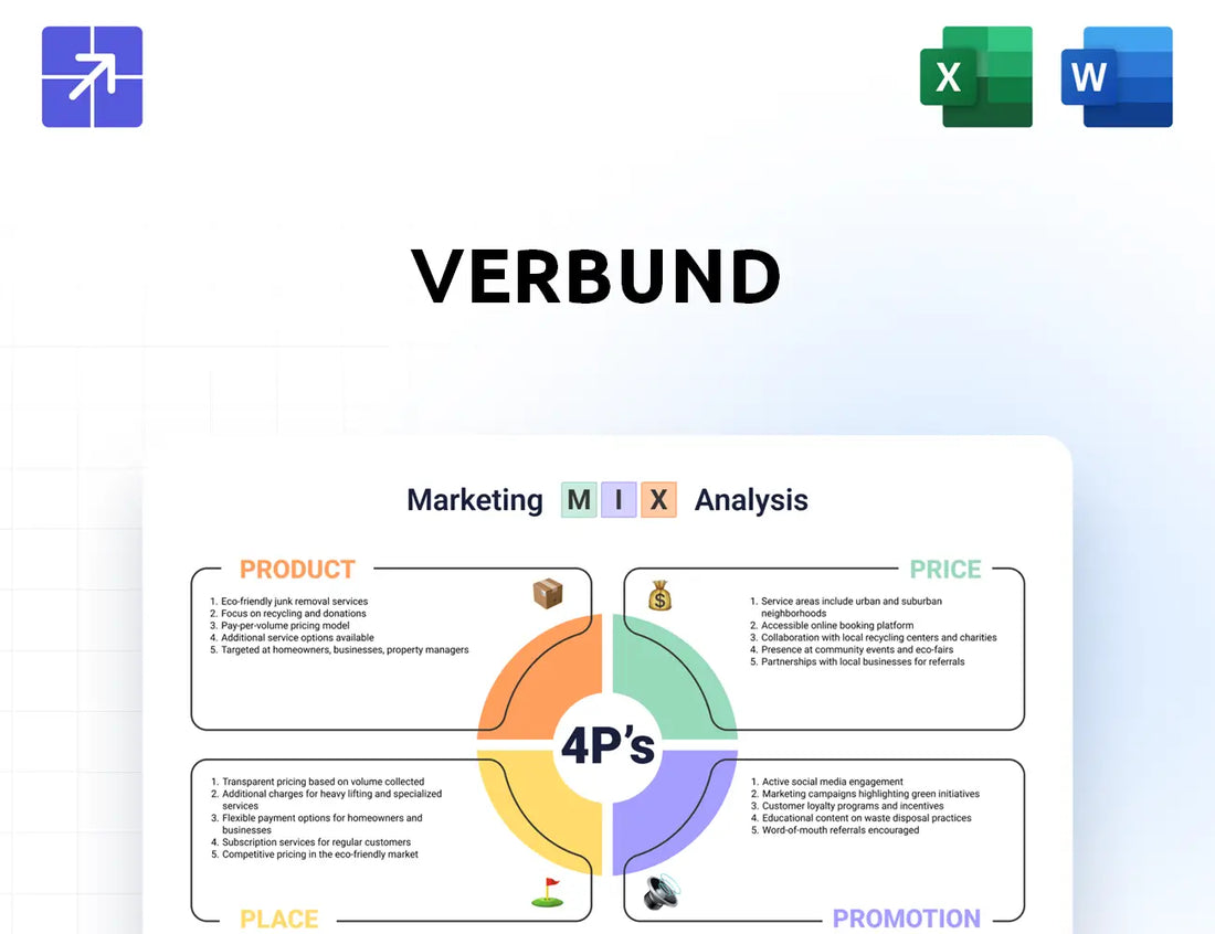 Verbund Marketing Mix