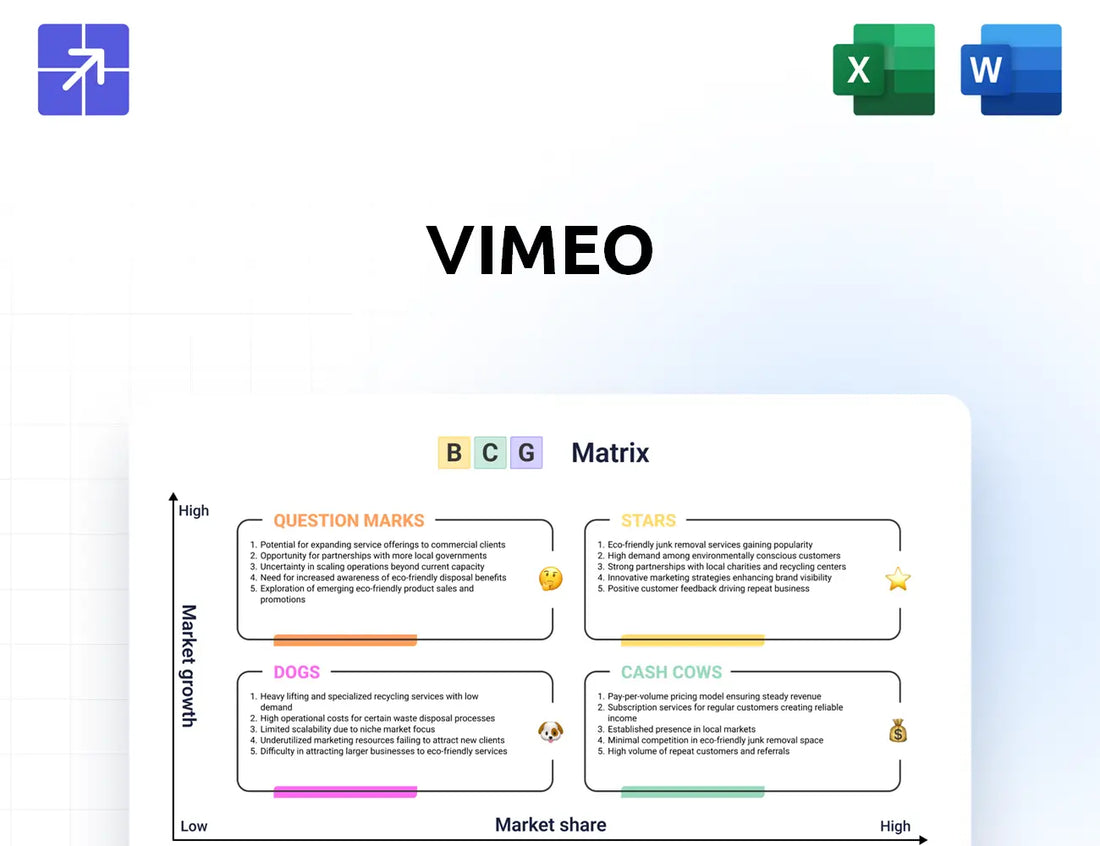 Vimeo Bcg Matrix