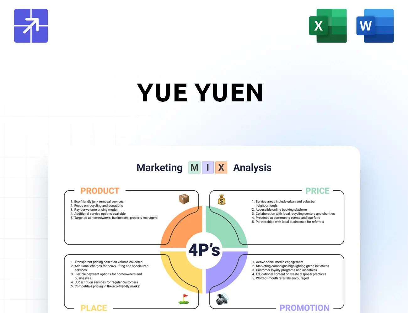 Yueyuen Marketing Mix